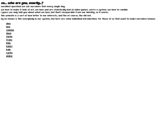 webmaster/infohub screenshot