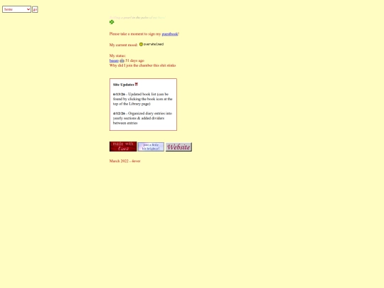 home screenshot