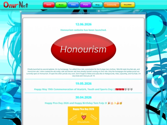 blog screenshot