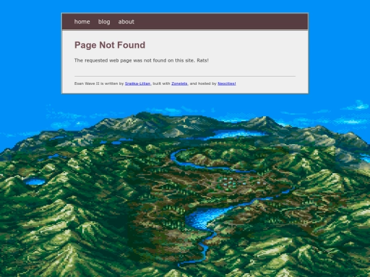 not_found screenshot