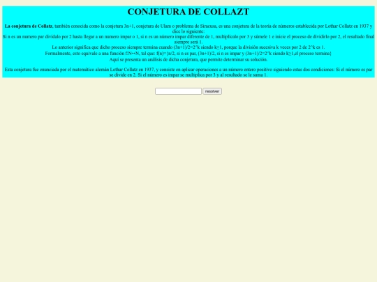 Collatz screenshot