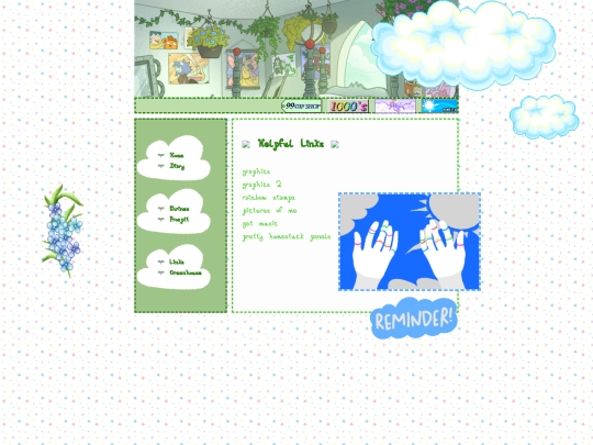 links screenshot