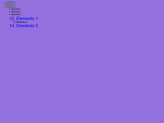 listas screenshot