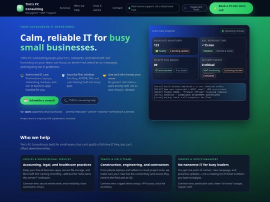 msp screenshot