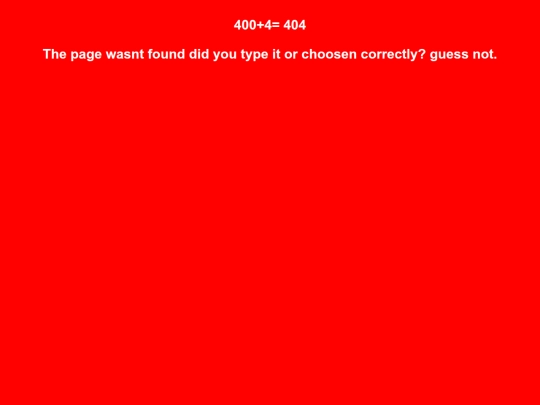 not_found screenshot