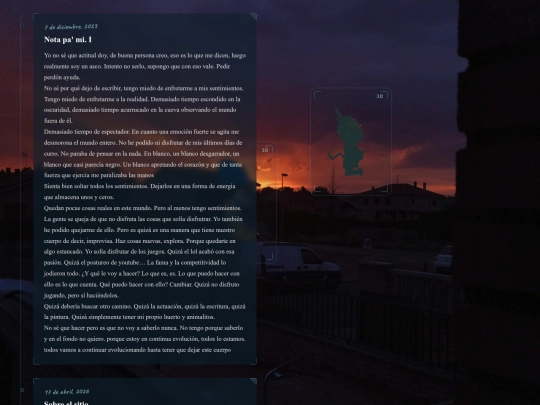 pages/diary/diary screenshot