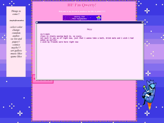 blog screenshot