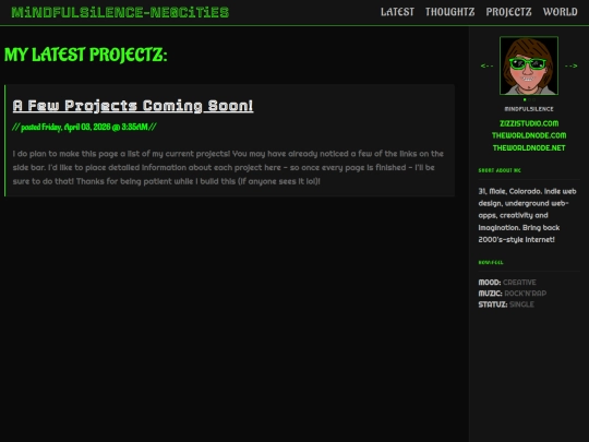 projectz screenshot
