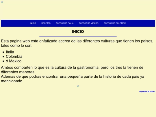 MENU/INICIO screenshot