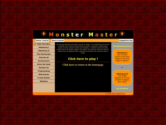monstermaster screenshot