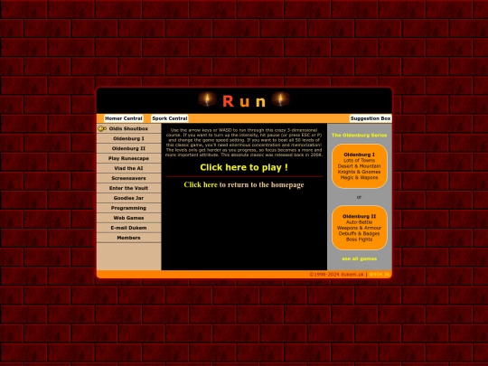 run screenshot