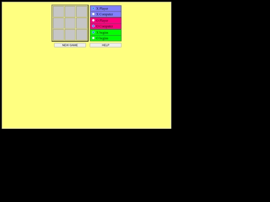 tictactoe screenshot