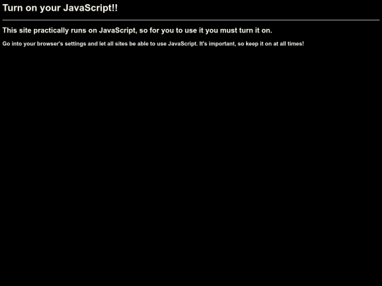 turnjavascripton screenshot