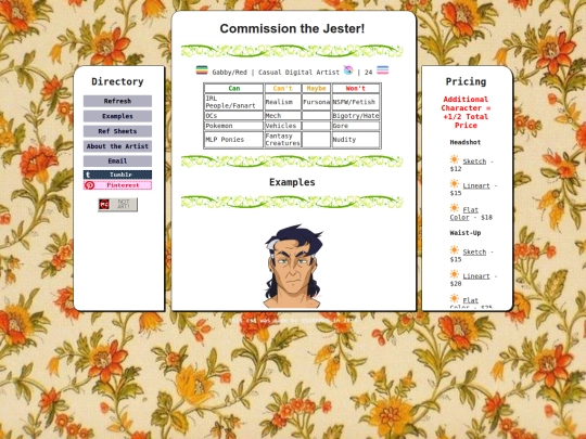 index screenshot