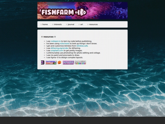 resources screenshot