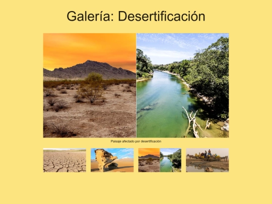 Desertificacion screenshot