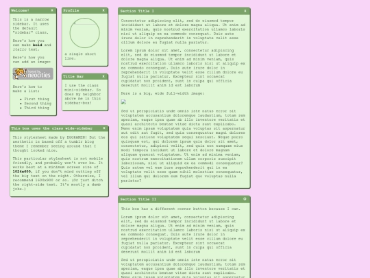 blogpage screenshot