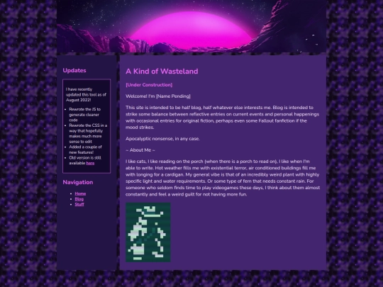 homepage screenshot