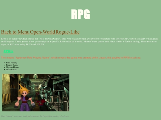 RPG screenshot