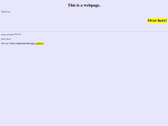 myfirsthtml screenshot