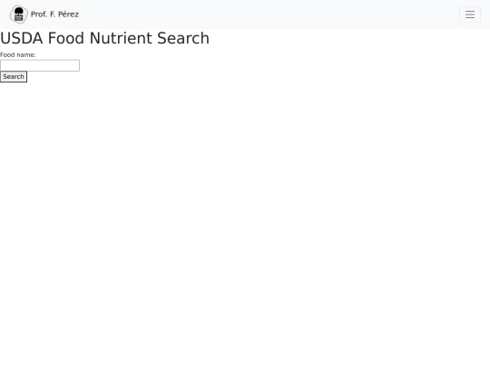 foods screenshot