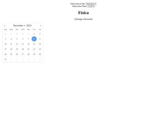horari/8 screenshot