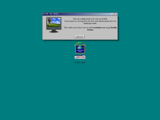 Hope's Lair - Landing page