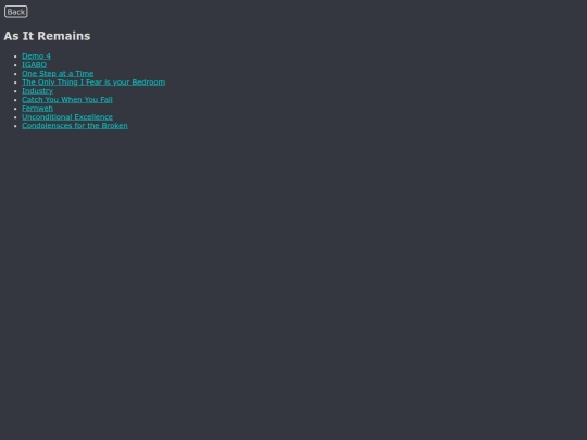 as_it_remains screenshot
