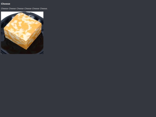 cheese screenshot