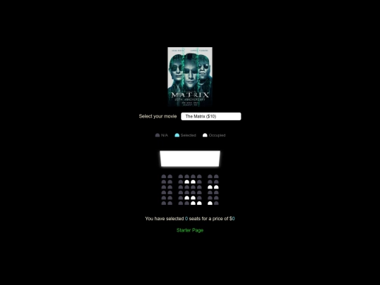 seats screenshot