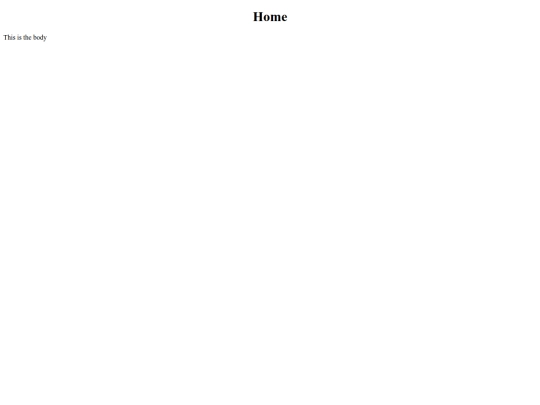 Home screenshot
