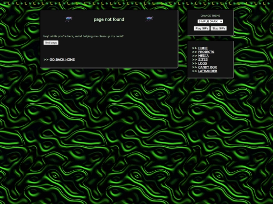 not_found screenshot