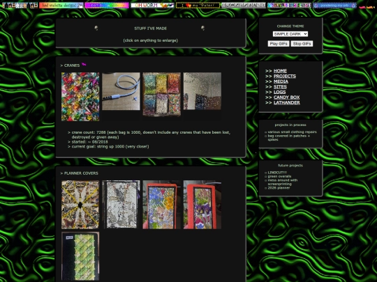 projects screenshot