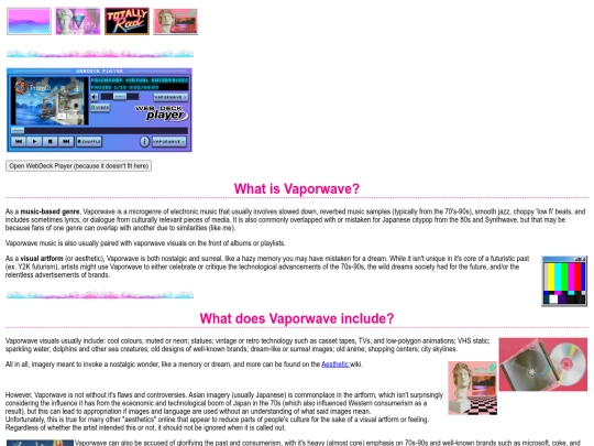 Shrines/Vaporwave/home screenshot
