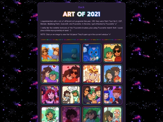 tinyspace/creations/art/artof2021 screenshot