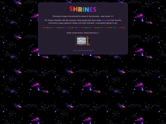 tinyspace/shrines screenshot