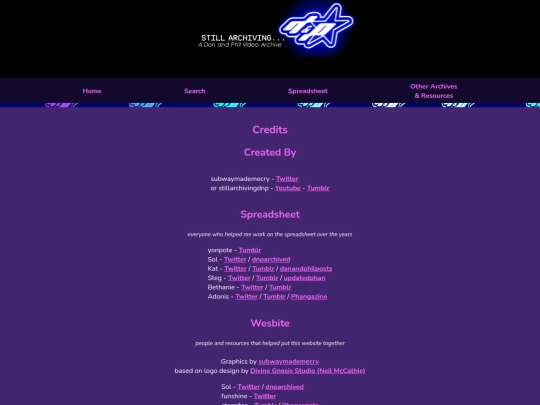 credits screenshot