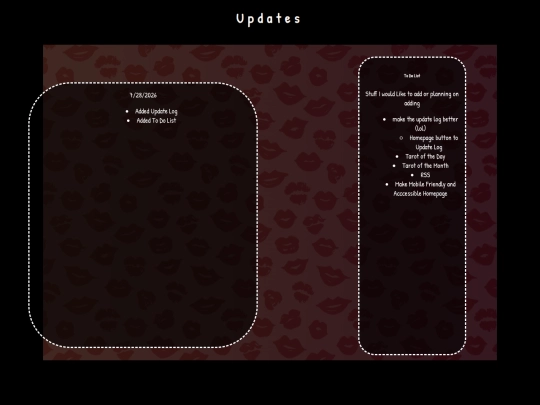 updates screenshot