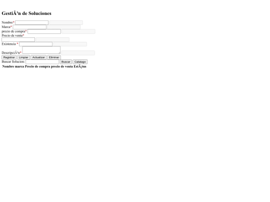 modules/moduloSoluciones/view_Soluciones screenshot