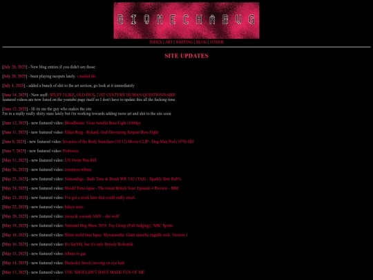 updates screenshot