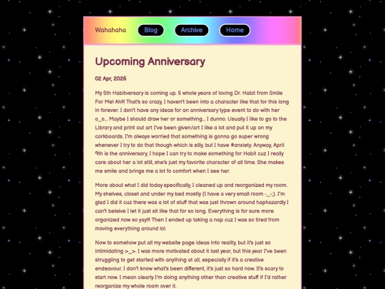 blog/posts/2026-04-02-Upcoming-Anniversary screenshot
