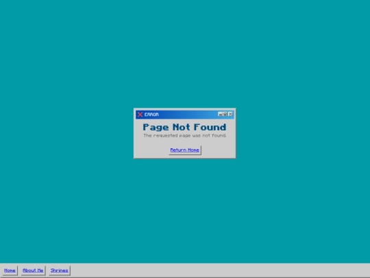 not_found screenshot