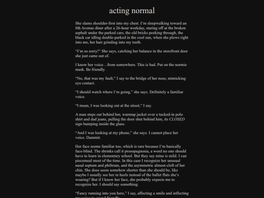 acting-normal screenshot