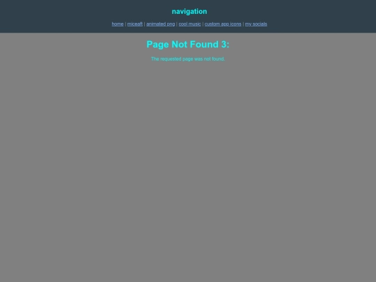 not_found screenshot
