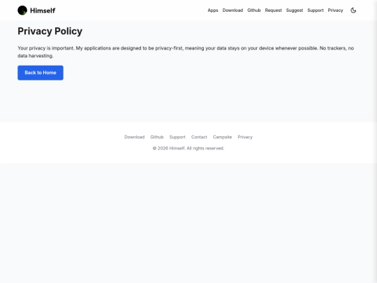 privacy screenshot