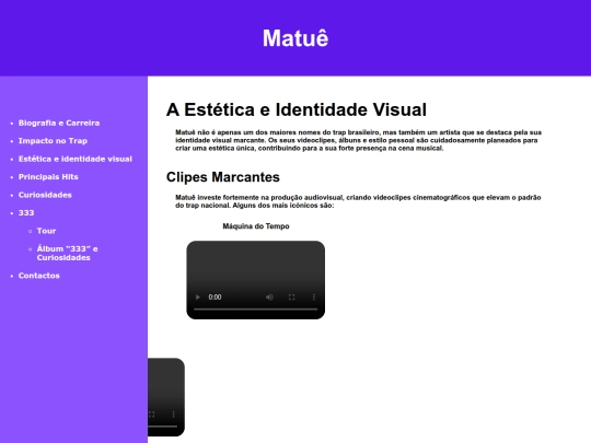 estetica e identidade visual screenshot