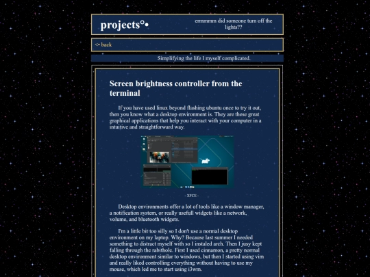 projects/brightness/brightness screenshot