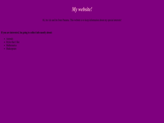 index screenshot