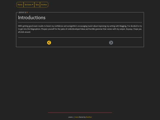 archive/introductions screenshot