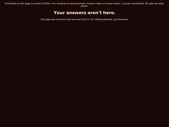 not_found screenshot
